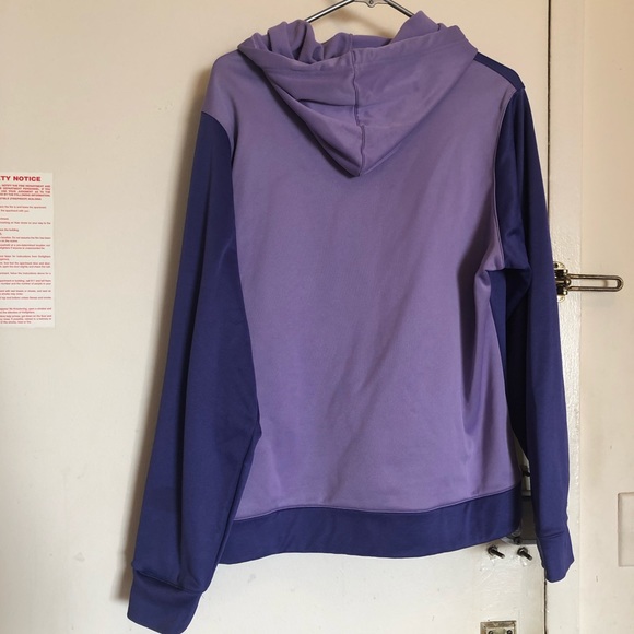 Under Armour Fleece Lined Hoodie Sweatshirt Purple/Lavender,Small UA Logo Size L - Picture 8 of 8